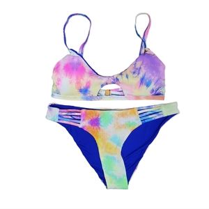 TiniBikini swimwear Tie Dye strappy | cutout
